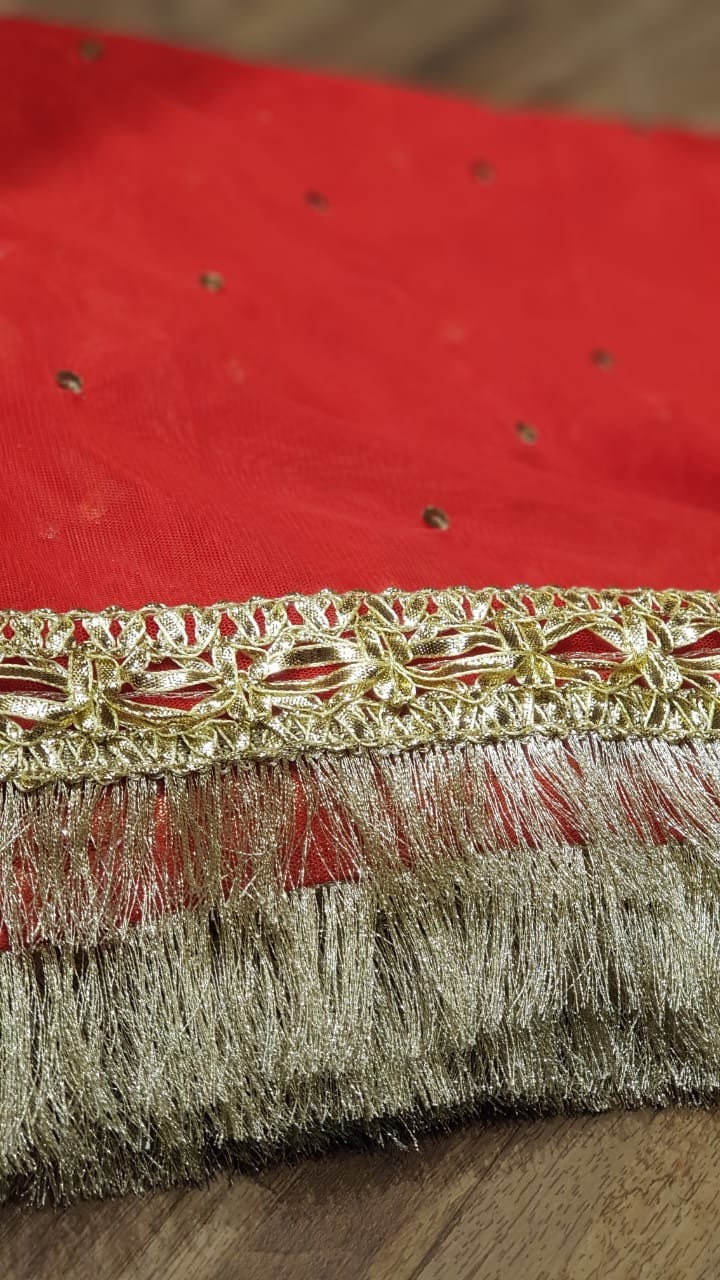 Ayesha | Red Nikah Dupatta