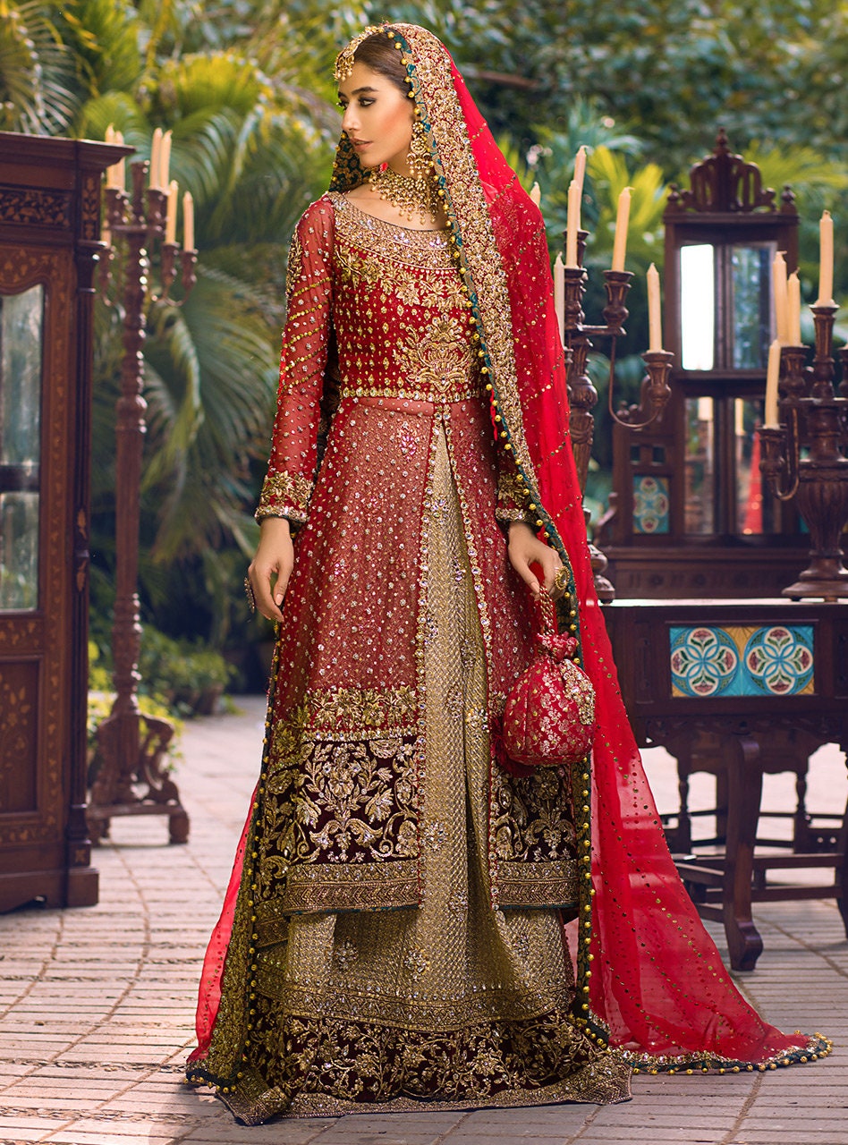 Zainab Chottani Inspired Surkhi Bridal Dress