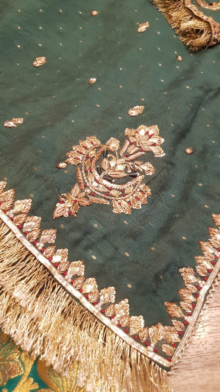 Shabana | Green Gharara