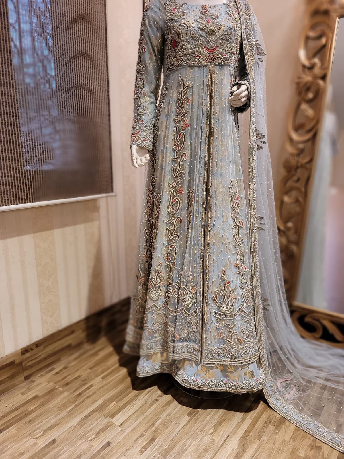 Pakistani Bridal Anarkali Dress