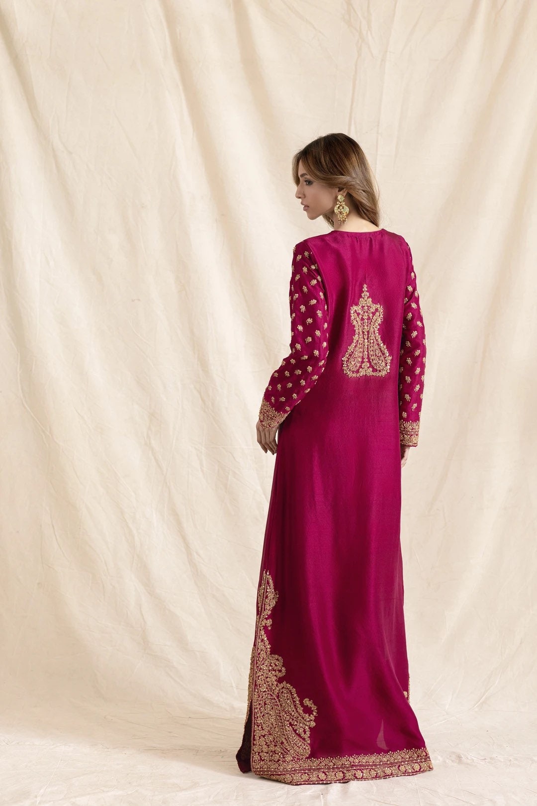 Sumaya | Silk Kaftan