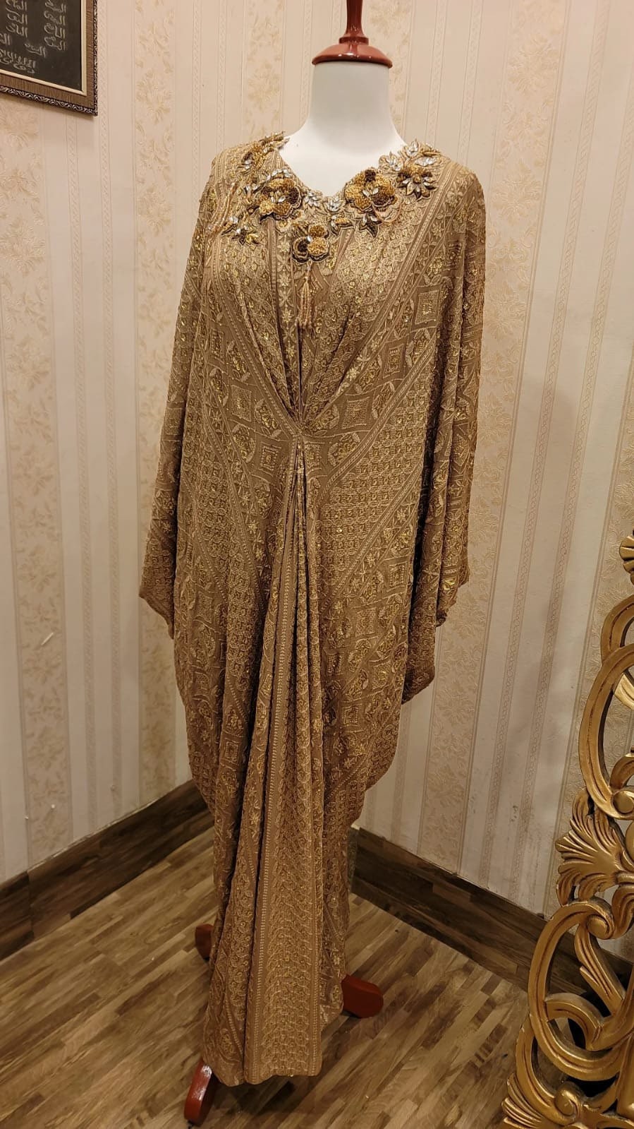 Iman | Champagne Kaftan