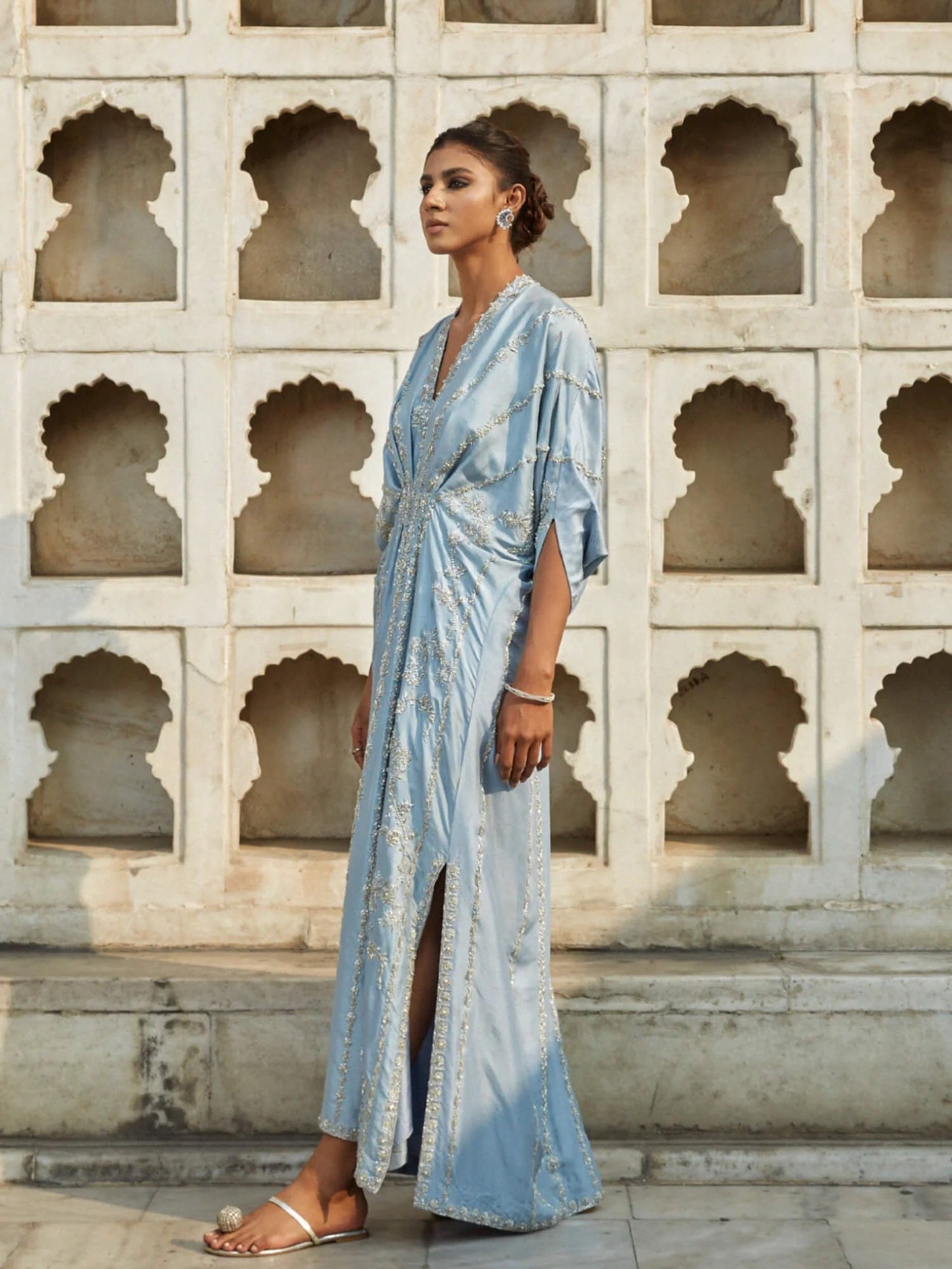 Mahira | Blue Kaftan