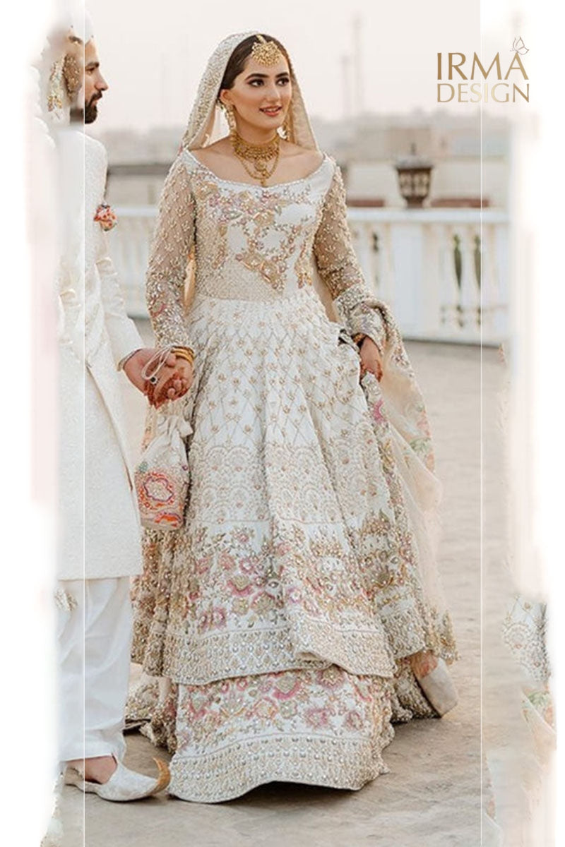 Beautiful ivory lehenga