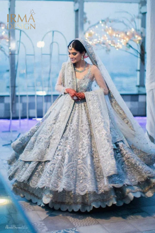 Elan inspired Pakistani Valima/Reception Dress