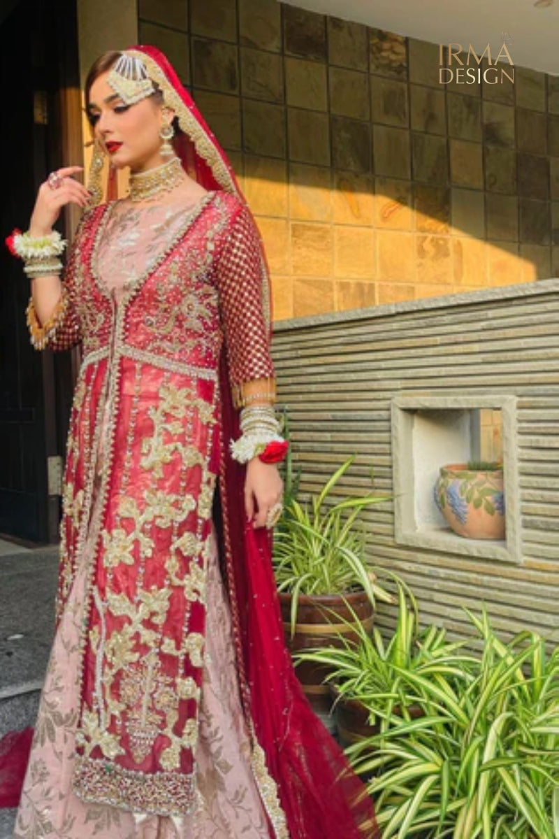 Pakistani Red Bridal Dress