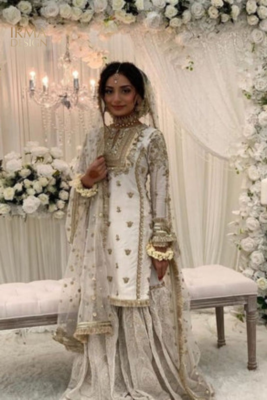 Pakistani traditional nikah gharara