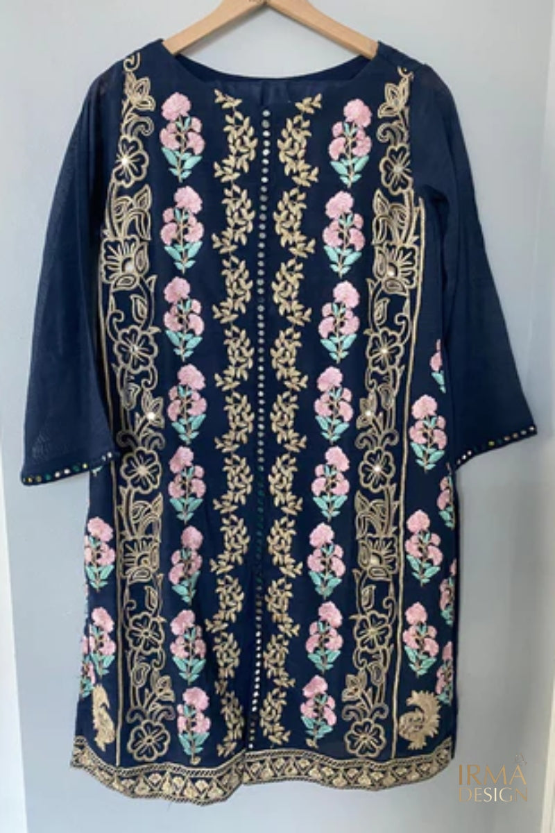 Dhanak Luxury Pret Kurti