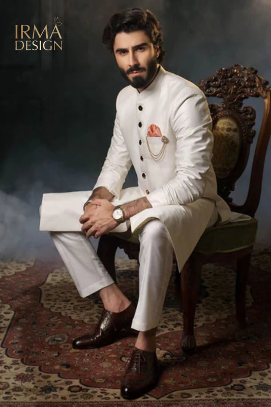 Ivory Sherwani