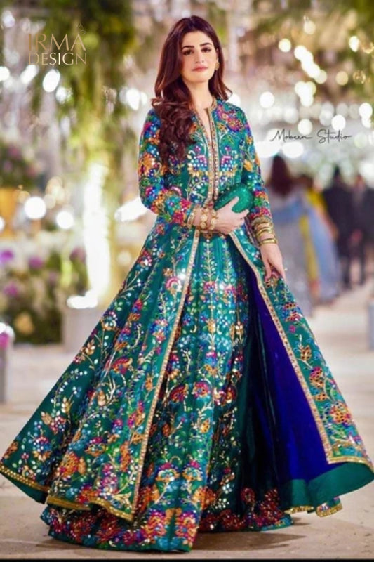 Haris Shakeel inspired Mehendi Dress