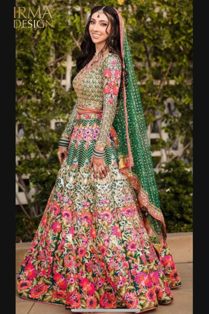 Nomi Ansari Inspired Mehendi Outfit