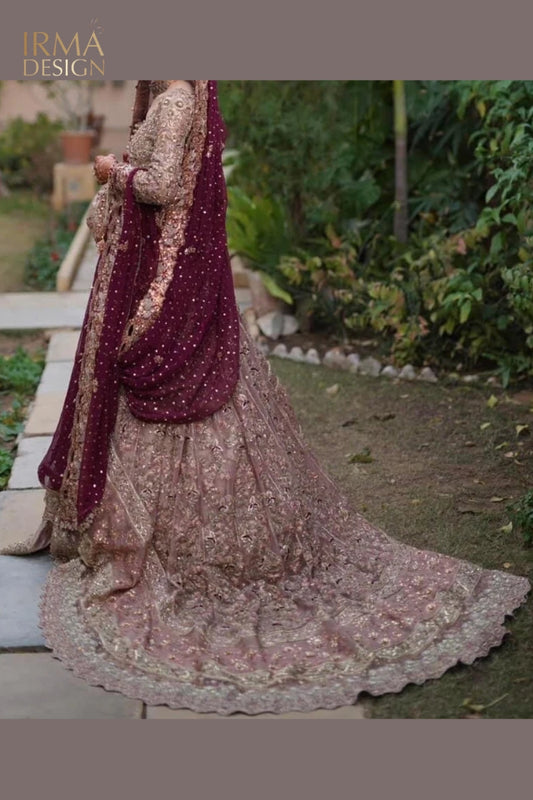 Umsha by Uzma Babar inspired bridal dress