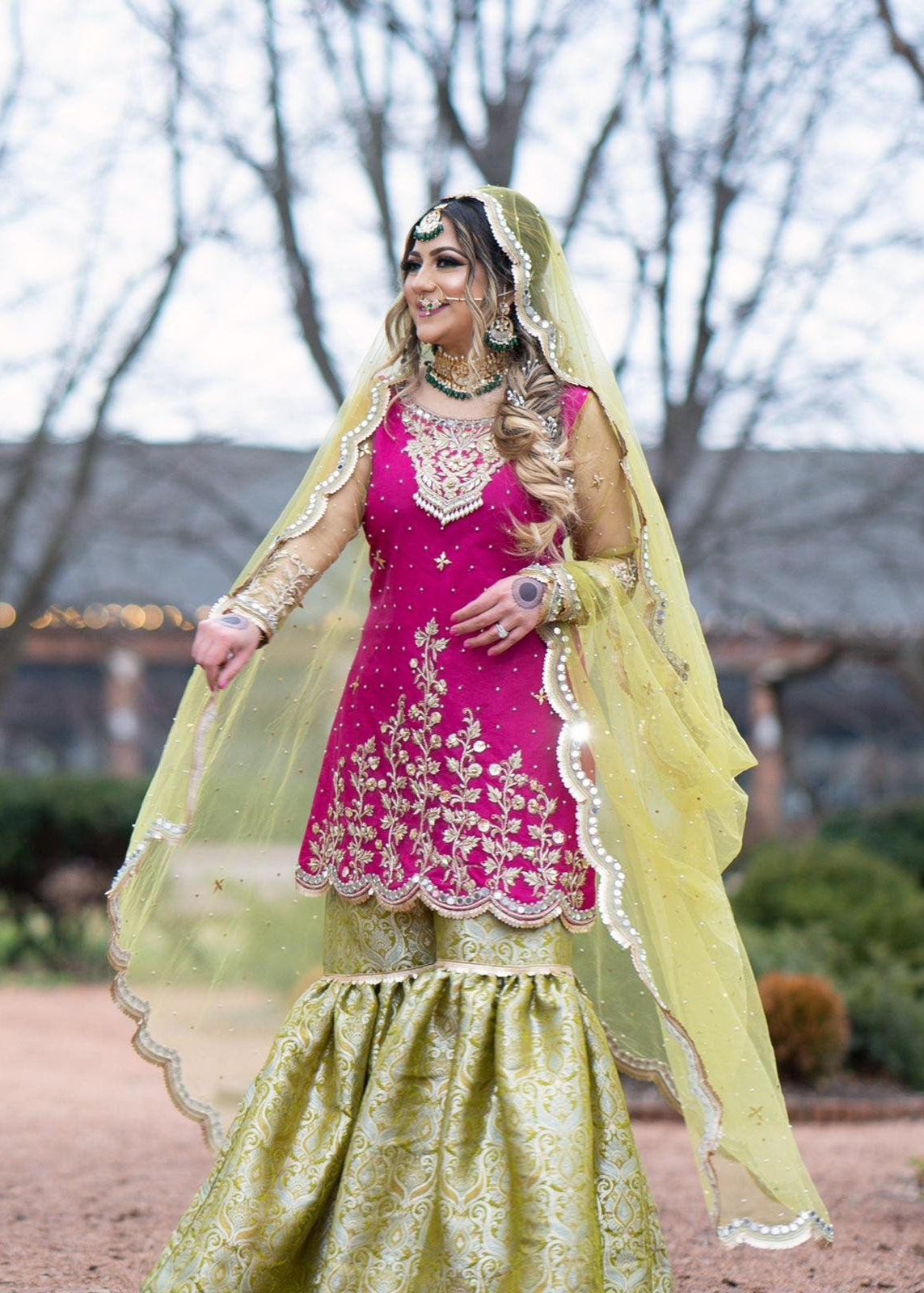 Saleha |  Mehendi Gharara
