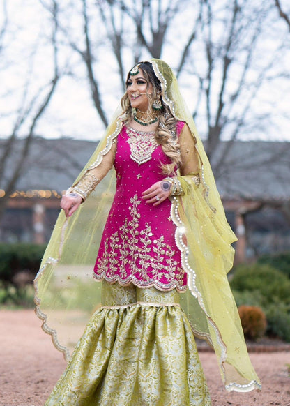 Saleha |  Mehendi Gharara