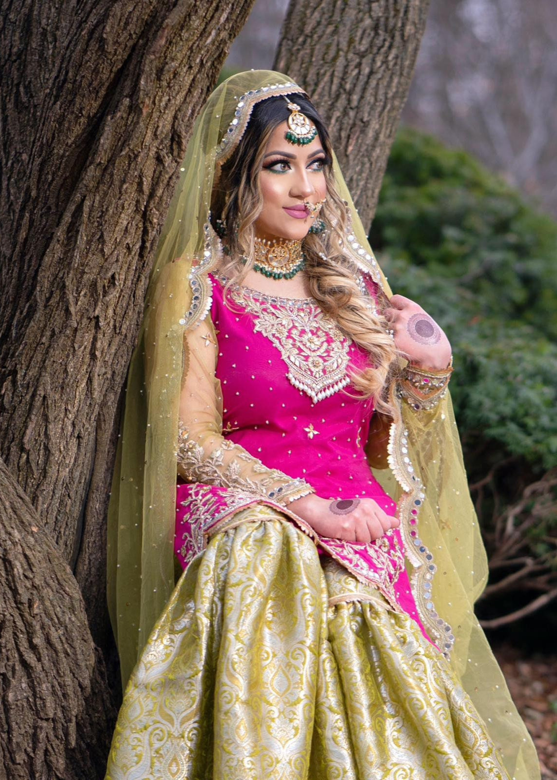Saleha |  Mehendi Gharara