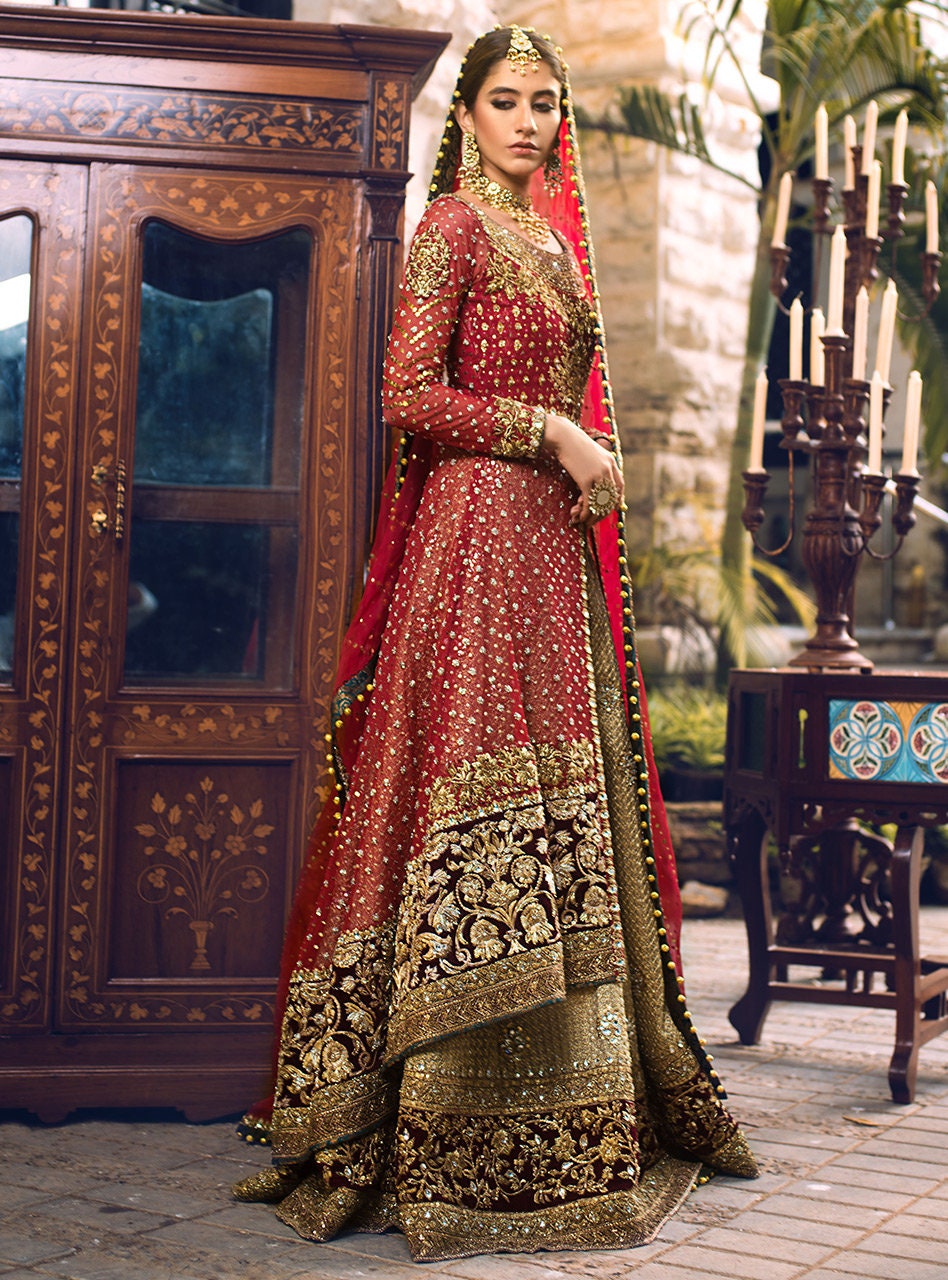 Zainab Chottani Inspired Surkhi Bridal Dress