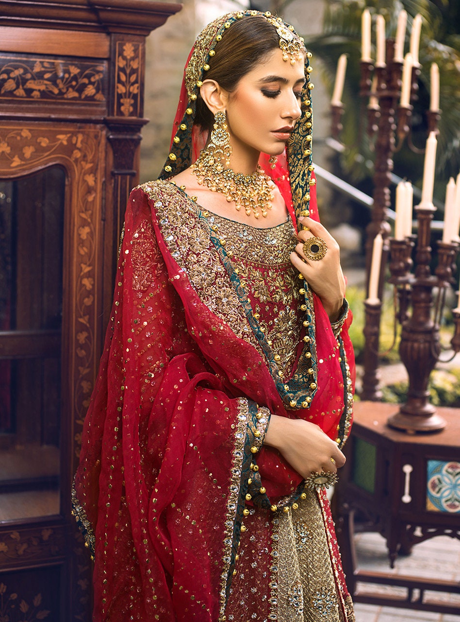 Zainab Chottani Inspired Surkhi Bridal Dress