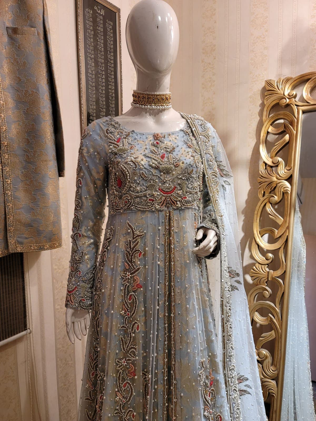 Pakistani Bridal Anarkali Dress