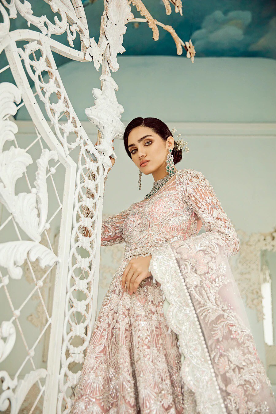 Pink Gown | Suffuse By Sana Yasir Inspired