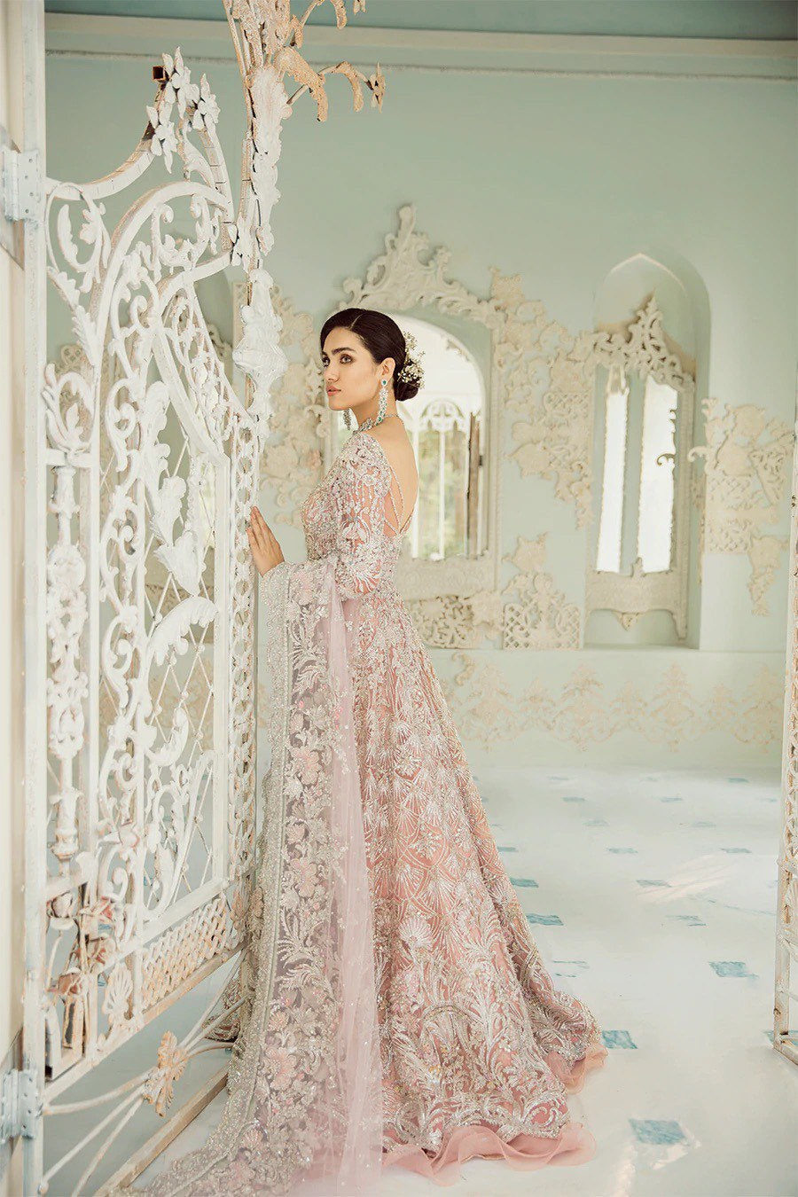 Pink Gown | Suffuse By Sana Yasir Inspired