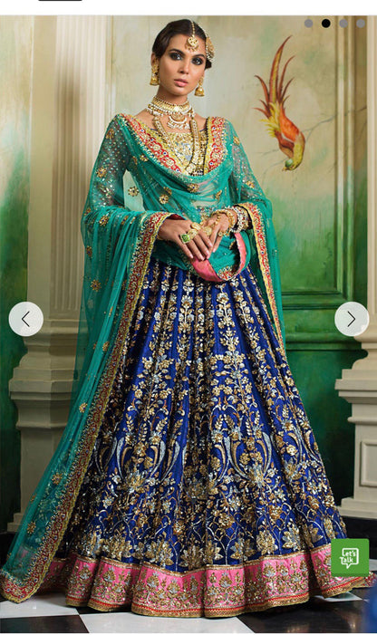 Nomi Ansari Inspired Bespoke Lehenga Choli