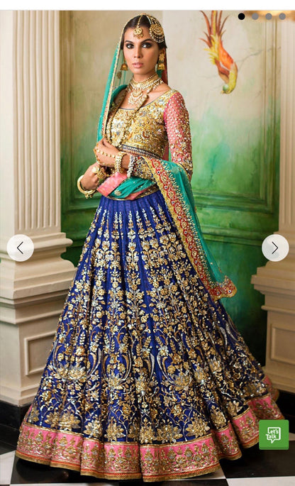 Nomi Ansari Inspired Bespoke Lehenga Choli