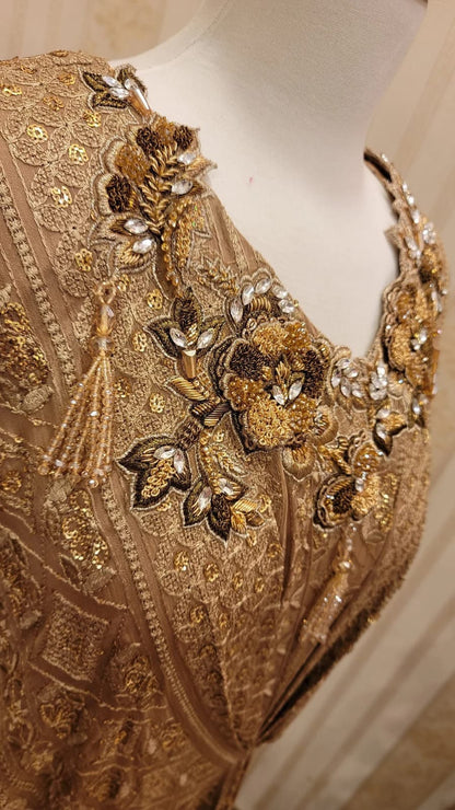 Iman | Champagne Kaftan