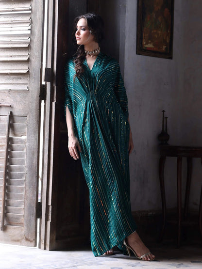 Turquoise Kaftan